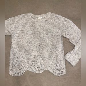 Oatmeal sweater